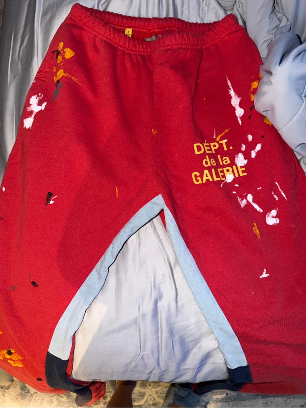 Gallery dept Red Graphic Sweatpants